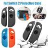 2 шт. Защитный чехол Прозрачный Мягкий силикон для контроллеров Nintendo Switch2 Joy-Con Нескользящая накладка Защитный чехол полной защиты