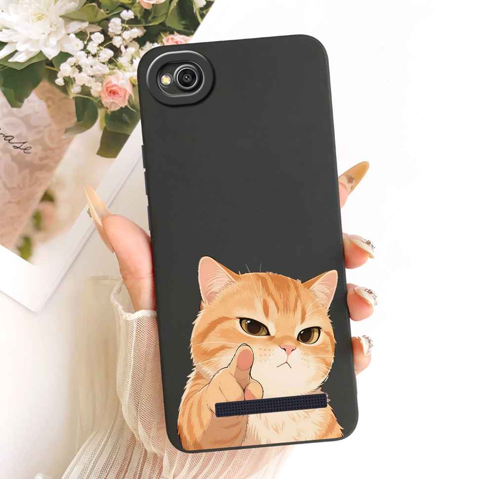 For Xiaomi Redmi 4A Case 5.0" Cute Cat Butterfly Cartoon Soft Silicone Cover For REDMI 4A Redmi 4A Protective Shell Bumper