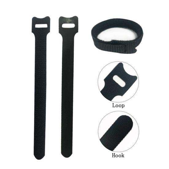 100 шт. Регулируемые подвязки для растений Рождественский венок Подвесные ремешки Нейлоновые садовые кабельные стяжки Украшение перил лестницы и двери