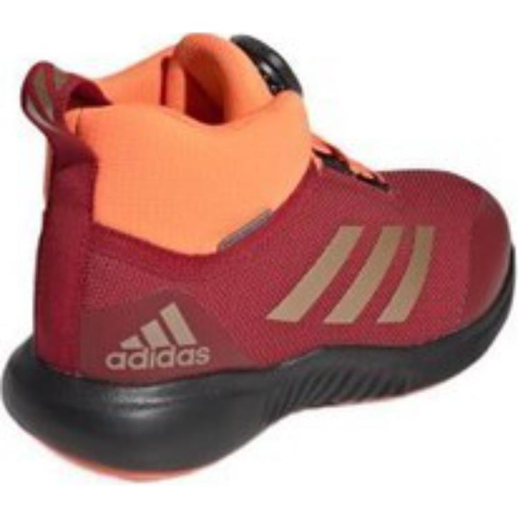 Adidas Fortatrail X Boa Comfortable Versatile Non-Slip Durable High-Top Kids Casual Shoes Kids Casual Shoes Red Orange G27197