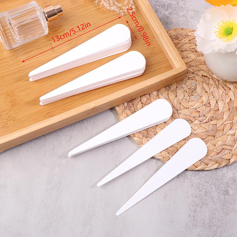100Pcs/lot Round Head Testing Aromatherapy Fragrance Perfume Essential Oils Test Tester Paper Strips Flower Shape