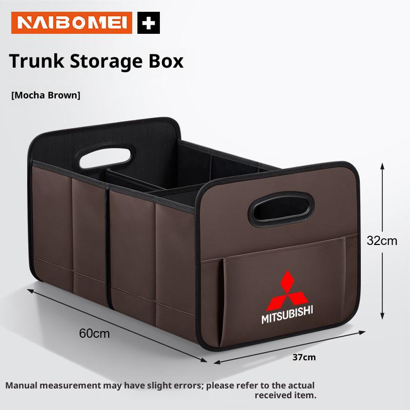 For Mitsubishi Outlander Pajero Asx Lancer EX Evolution X L200 Ralliart Triton Car Trunk Foldable Large Capacity Storage Box