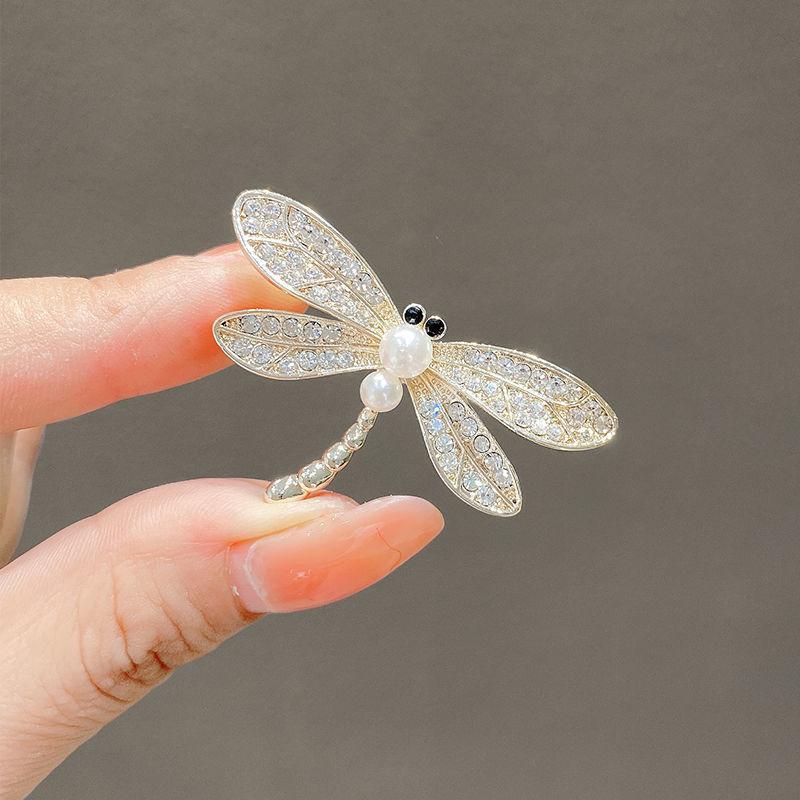 Brooch, High-End Decoration, Cute Japanese Dragonfly Collar, Blazer, Pin, Femininity Accessories