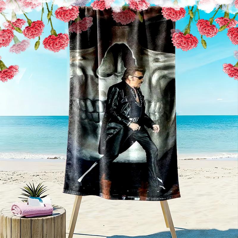 Elegance: Journey Through Timeless Style beach towel soft Portable for travel seaside quick-drying swim towel Outdoor pool towel