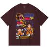 230 Gsm 100% Cotton Dragon Ball V40 Goku Capsule Print Unisex Heavy Cotton T Shirt