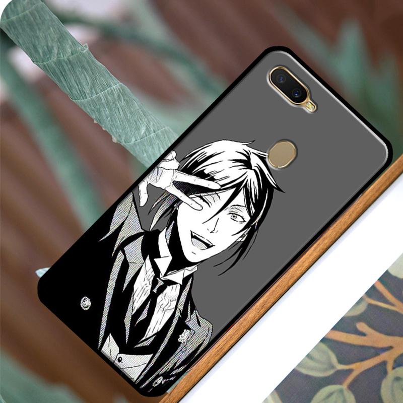 Чехол Sebastian Black Butler Kuroshitsuji для OPPO A74 A54 A94, чехол для OPPO A31 A53 A53S A5 A9 2020 A5S A15 A83 A91 A52 A72