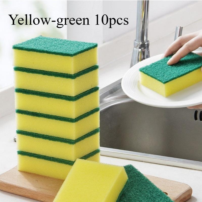 10/20 Most Dishwashing Sponge Wipe Cleaning Brush Kitchen Dishwashing Basin and Tableware Household Stain Removal