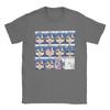 Футболка Konata Lucky Star Expressions для мужчин, повседневные хлопковые футболки с круглым вырезом и коротким рукавом, одежда для подарка на день рождения