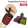 1 Pair Weight Lifting Sports Bandage Wrist Support Wrist Wraps Strength Training