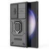 S25 S24 S23 Ultra 5G 2024 бронированный чехол-слайдер для камеры Samsung Galaxy S24 FE задняя крышка с кольцом для Galaxy S25 S 24 23 Plus Funda