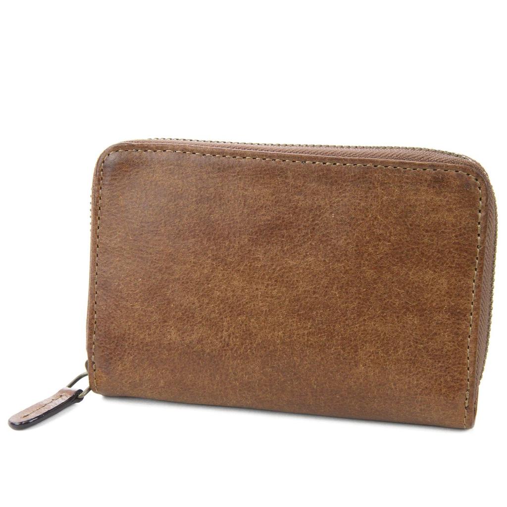 Кошелек бифолд Dakota Black Label Gaudi из кожи с застежкой-молнией по периметру, мужской, шоколадный, 0626802, BL-626802-41