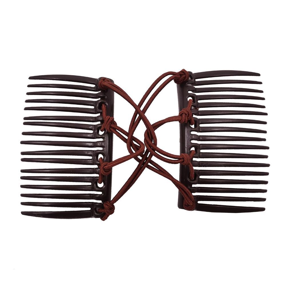 Vintage Creative Magic Hair Comb Elastic Rope Disc Hair Claw For Women Headwear Hair Clip Fashion Hairgrip Accessories