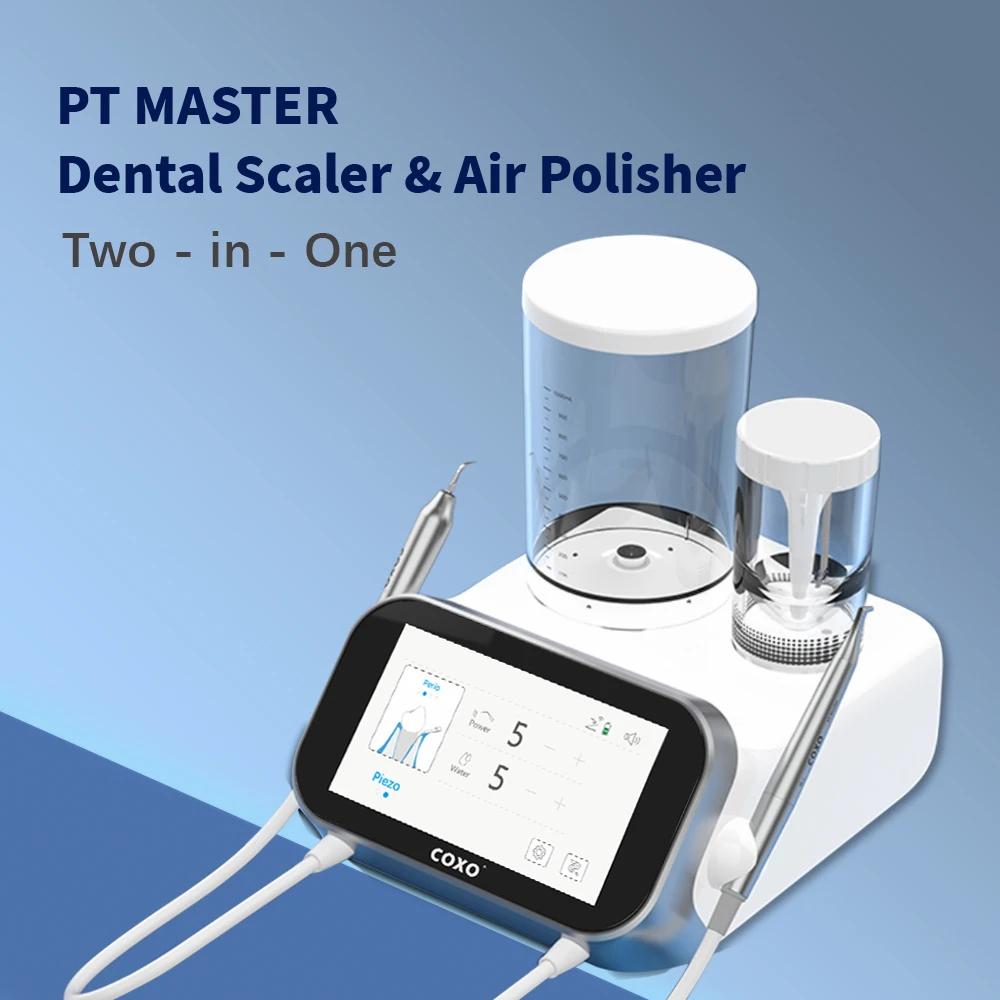 Ультразвуковой пескоструйный аппарат COXO PT Master Dental — комплексное и интеллектуальное решение для очистки — ультразвуковая и пескоструйная обработка