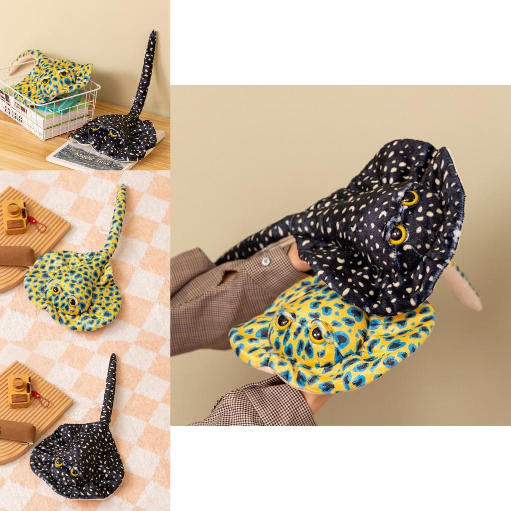 Очаровательная Креативная Плюшевая Игрушка Кукла Морской Скат Манта Мягкая Подушка Подарок для Детей