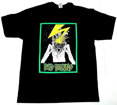 Футболка BAD BRAINS Хардкор Панк Регги Металл Мужская Черная Новая