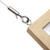 2Pcs Adjustable Suspension Steel Rope 1/2/3m Wall Mount Lanyard  Photo Frame
