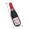Durable Eco-Friendly Funny Pet Plush Wine Bottle Dog Chew Toy Squeaky Teeth Cleaning Bite Resistant