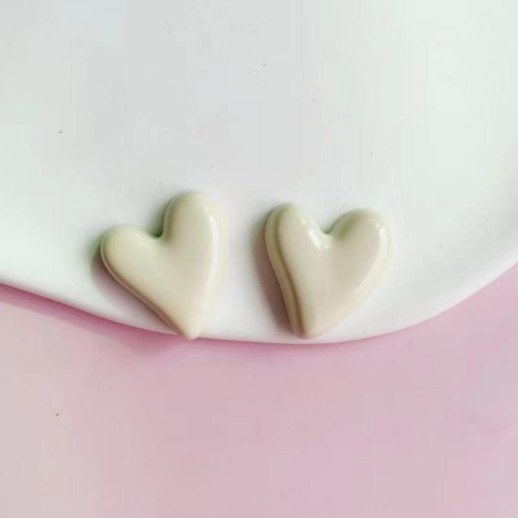 10 шт. Прозрачные магниты на холодильник в форме сердца 10 шт. Простые стильные наклейки для доски заметок DIY Мини-аксессуары для украшения домашнего холодильника