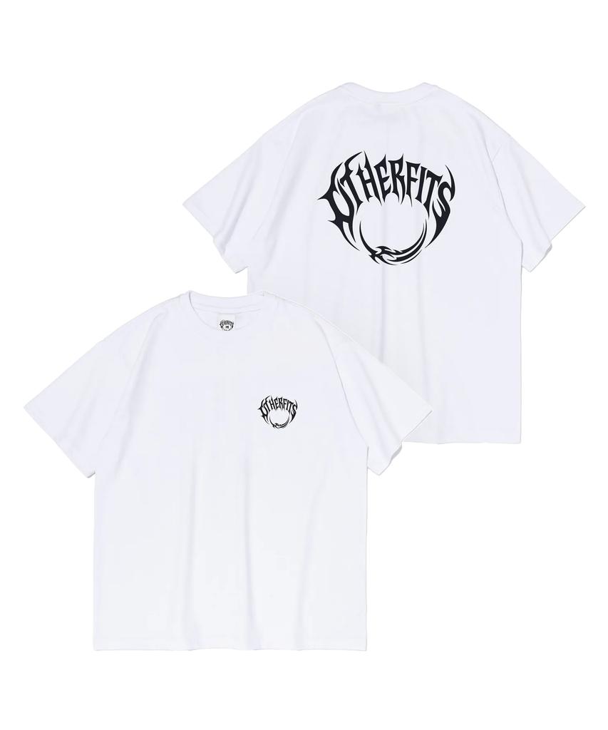 Футболка с коротким рукавом и круглым логотипом OTHERFITS (белый)