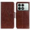 For Xiaomi Redmi K70E 5G/Poco X6 Pro 5G Wallet Case Protective Split Leather Phone Cover