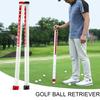Golf Ball Retriever for Holding 21 Balls Professional Golf Ball Pick-up Sucker Tool Release-Ready Head Plastic Ball Retriever Tool Golf Accessories