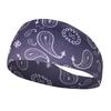 Paisley Sweatproof Absorbent Fitness Running Headband