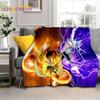 Одеяло с рисунком HD HxH аниме Hunter×Hunter, мягкое одеяло для дома, спальни, кровати, дивана, пикника, путешествия, офиса, детское одеяло