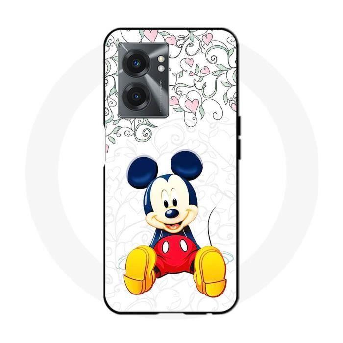 Coque - Realme - V23 - Mickey Mouse - Souple - Cartoon - Blanc