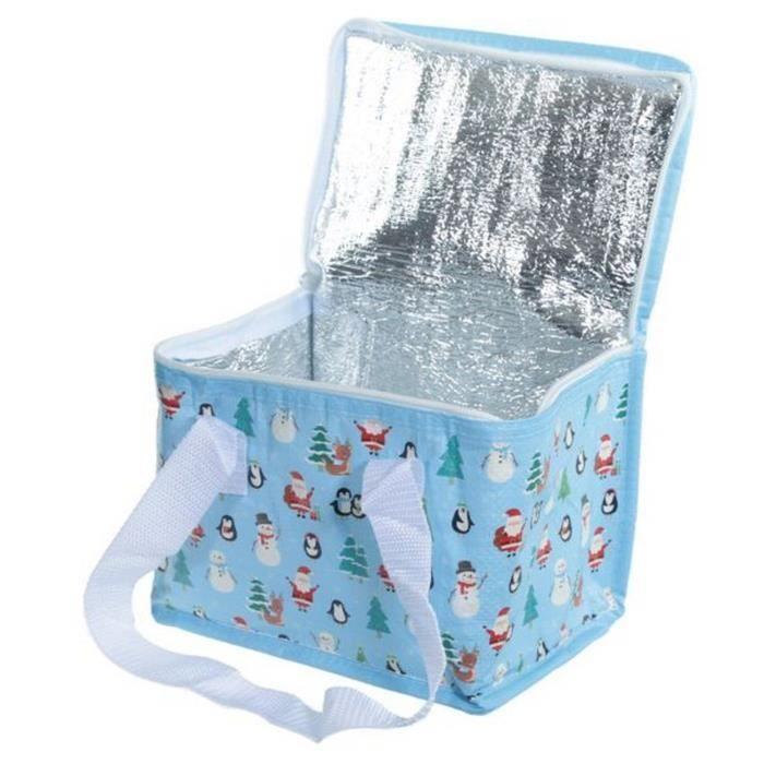 Sac a repas isotherme Personnages de Noël
