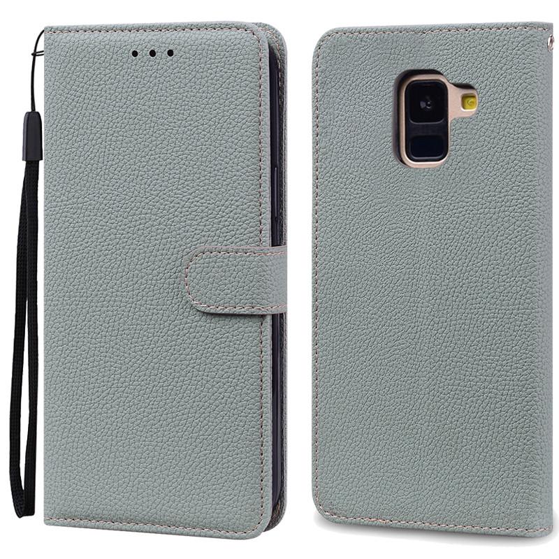 A8 Plus Case For Samsung Galaxy A8 2018 Case A530F SM-A530F Wallet Flip Leather Case For Samsung A8 Plus 2018 A8+ A730F Cover