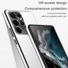 Полный противоударный чехол из ТПУ на 360° для Samsung Galaxy S23 S22 S21 Ultra Plus 5G S22 S23, алюминиевый металлический объектив, броня, полная защита, мобильный чехол