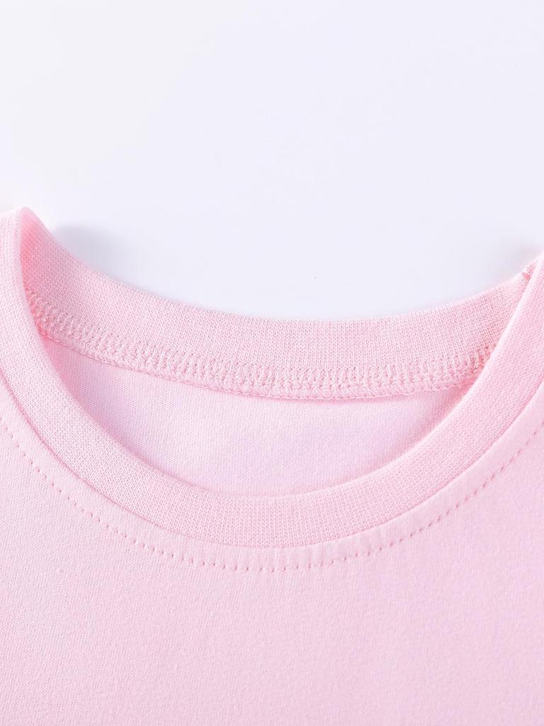 Милая летняя футболка с кроликом Little Maven - Топ с коротким рукавом для детей (Европейский и американский стиль)