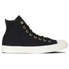 Converse Кеды унисекс All Star Goldpatch Hi Fashion, универсальные высокие, из парусины, черные 31313380-210