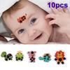 Kids Baby Care Cartoon Fever Detection Temperature Test Forehead Sticker Thermometer Thermometers