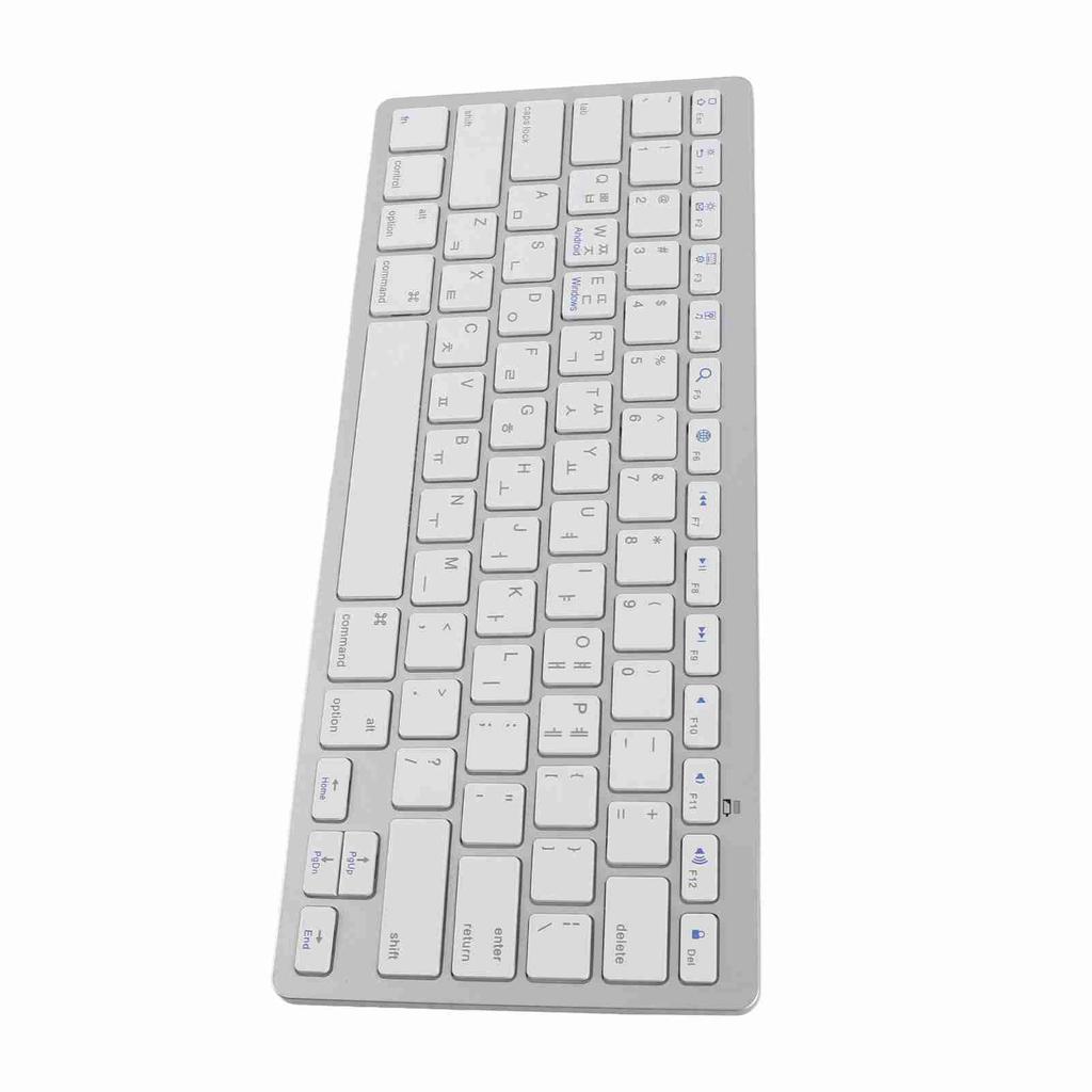 Bluetooth Keyboard Bilingual Super Slim Scissor Switch Wireless Keyboard for PC Laptop Tablet