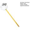 Ergonomic Glass Spoon Handmade Long Handle for Cooking Heat-Resistant Kitchen Utensil Adaptable Tool Stirring Serving Scooping Unique Gift Home Chefs