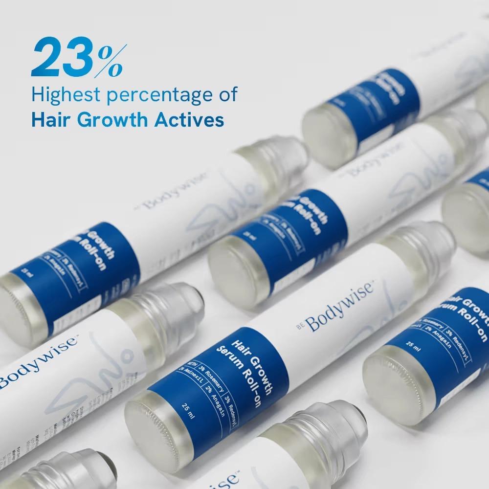 25ml Scalp Care Roll-on Serum, Rosemary Extract Hair Serum, Improve Frizzy Hair & Nourish Scalp
