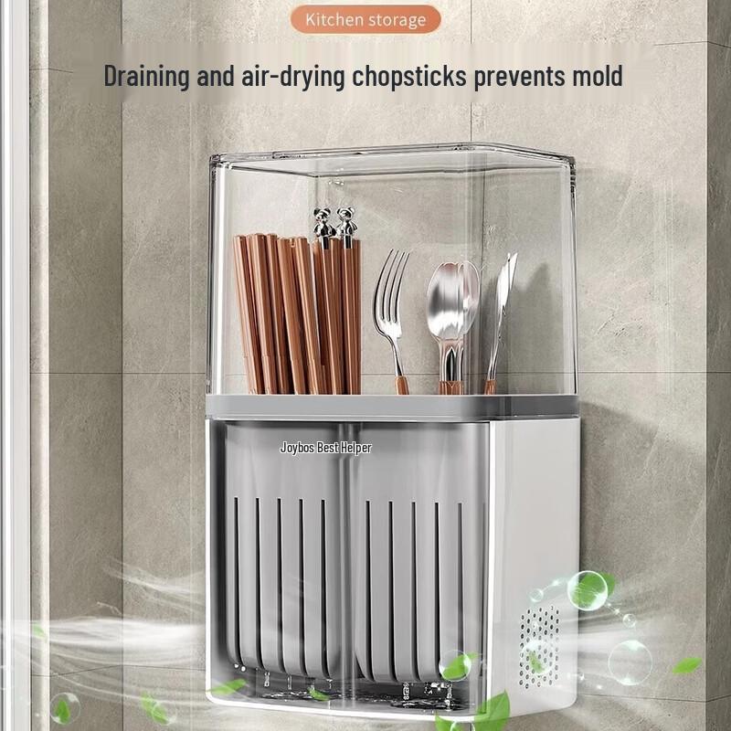 Multifunctional Wall-Mounted Chopstick Holder
