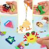 Fuse Beads Kit 3800 Pcs Beads in 24 Colors Unlimited Creativity Starter Kit Magic Mist Beads Children's Puzzle DIY Toys Gifts