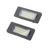 For BMW 1 3 5 X Series E82 E88 E90 E91 E92 E93 E39 E60 E61 X5 E70 X6 E71 Canbus Error Free White LED Car License Plate Lights
