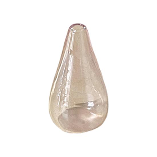 Мини стеклянная ваза магнит на холодильник домашний офис кухонный шкафчик холодильник 3D миниатюрная ваза для цветов магнитное украшение орнамент