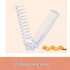 Portable Double-Sided Folding Comb with Dense & Sparse Teeth - Durable Hair Care Solution