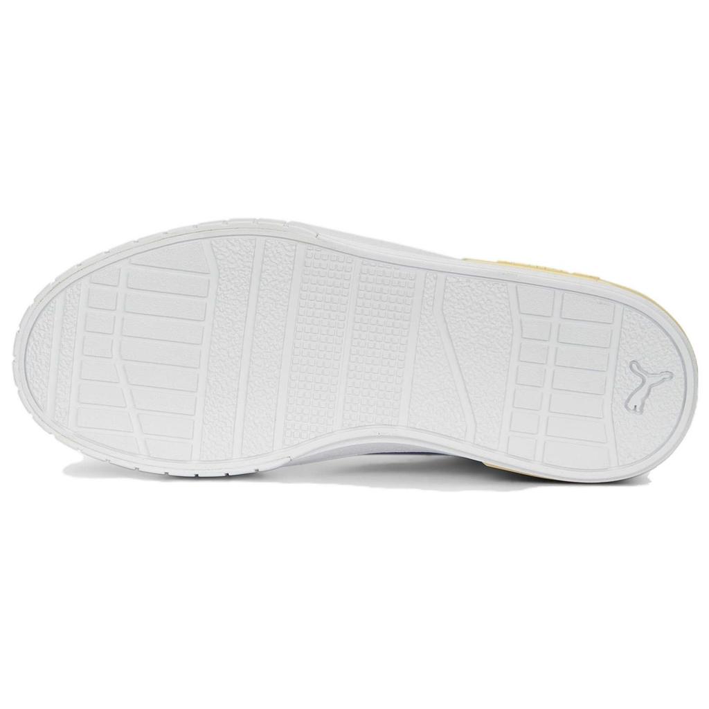 Puma Cali Star Leather Low-Top Sneakers Women Sneakers White Purple Yellow 380176-15