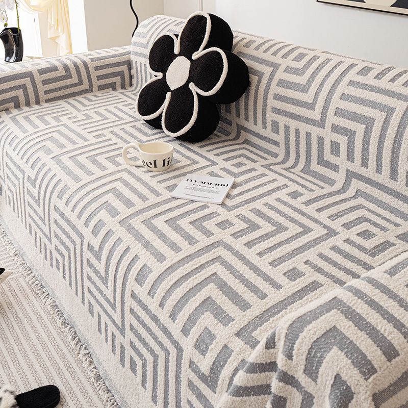 Зимнее плюшевое полотенце для дивана, цельное пылезащитное многофункциональное одеяло для дивана, утолщенное теплое полотенце