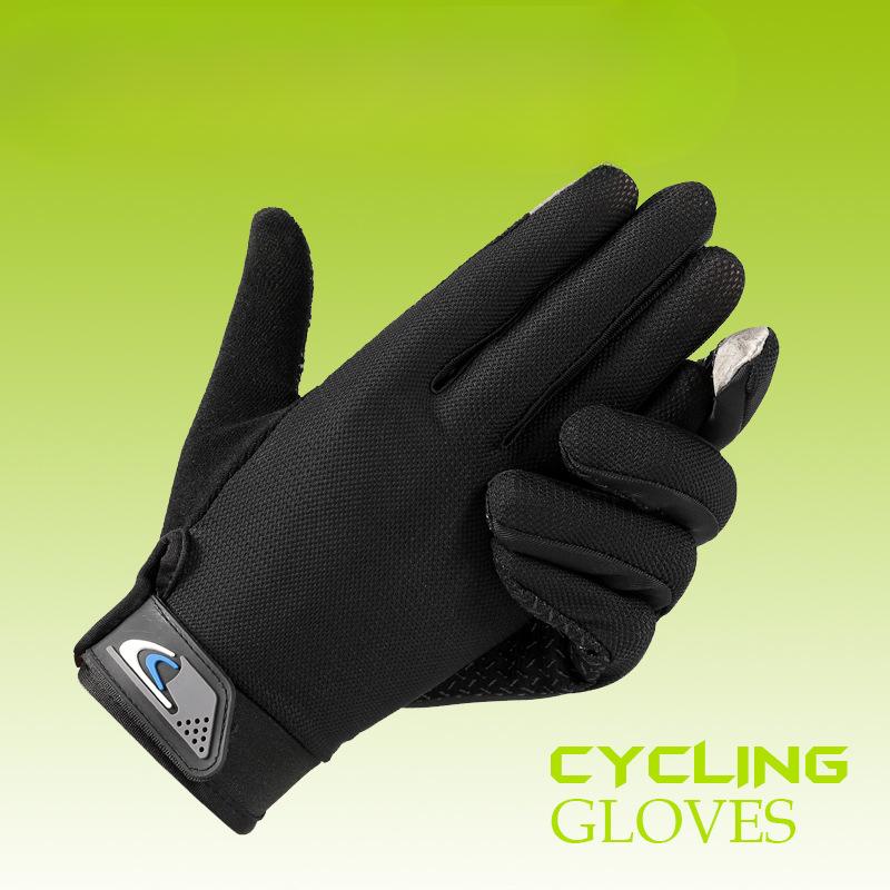 Полные пальцы для весны и лета, тонкие, для активного отдыха, альпинизма, дышащие, нескользящие, сенсорный экран, для вождения и езды на велосипеде