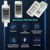 1Pcs 2 Way Waterproof Distribution Box HT-2 Solar Junction Box MCB Protection Box  for 2P Breaker