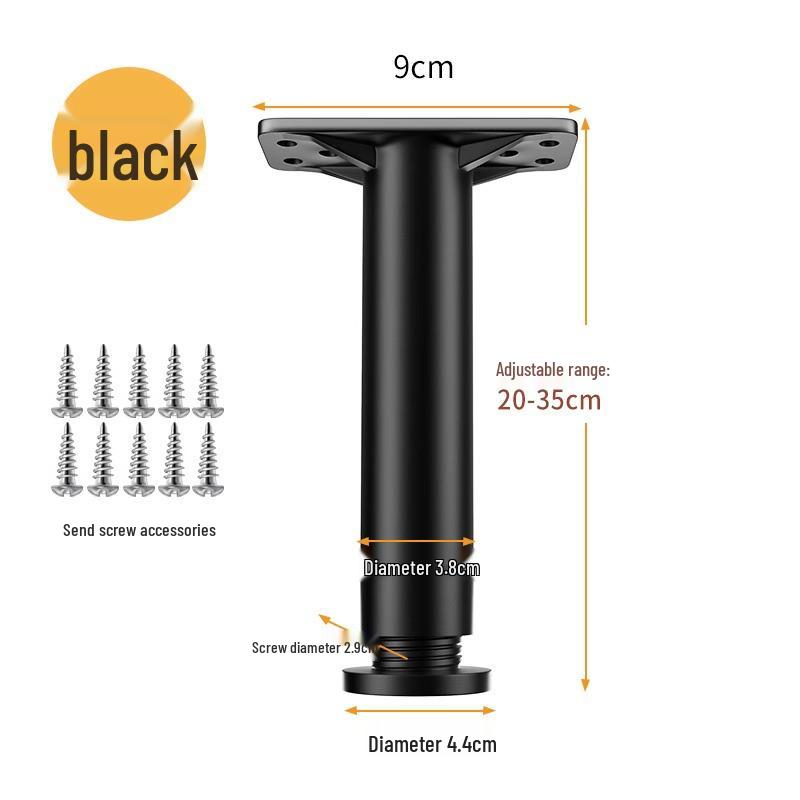 Adjustable Bed Frame Support Leg for Load-Bearing Stability