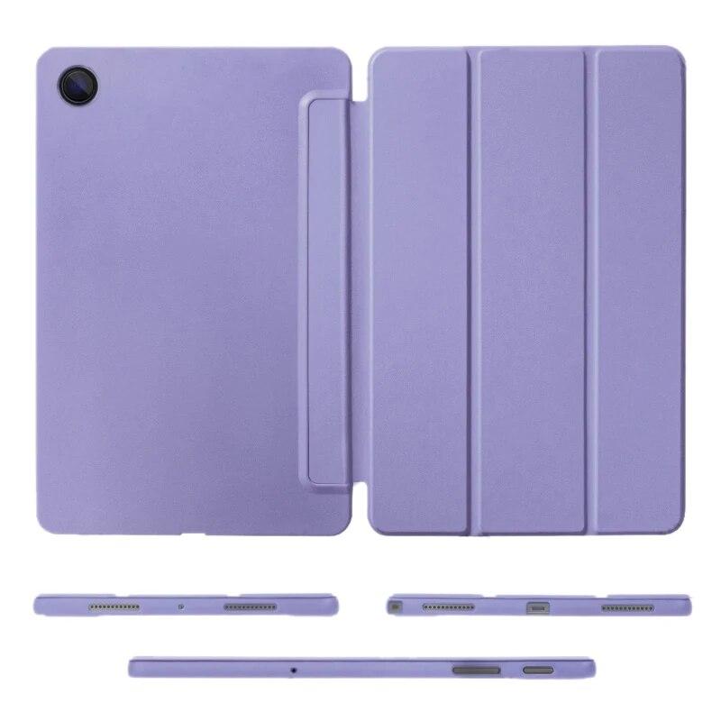 Кожаный чехол для планшета для Samsung Galaxy S6 Lite P610 P615 A7 A7 Lite A8.0 A10.1 A10.5 Tab A8 X205 X200 S7 S8 11, силиконовый смарт-чехол из ТПУ