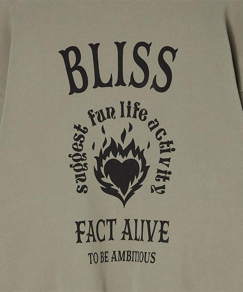 Свитшот WANGGWAN Fact Bliss (хаки)
