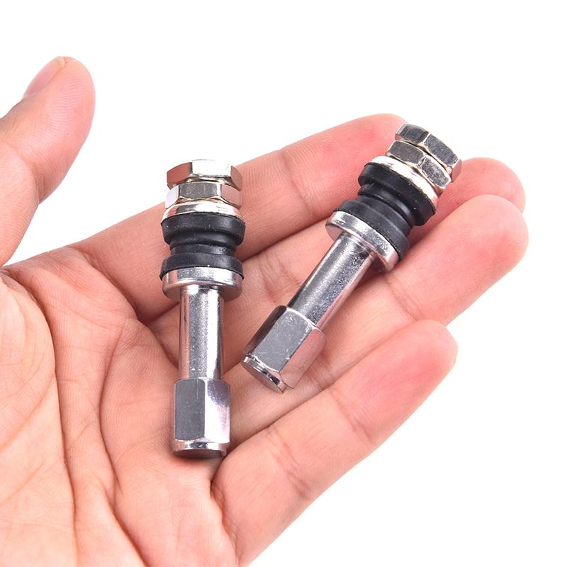 Car Tire Valve Tr48E Bolt-In Car Tubeless Wheel Tire Valve Stem Dust Cap Cover